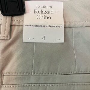 Talbots Relaxed Chinos